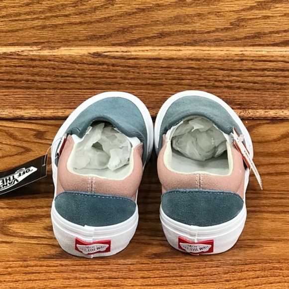 Vans Slip On PRO Goblin Blue Mahogany Rose Shoes - Picture 3 of 7